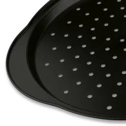 Blaszka do pizzy z uchwytami Konighoffer Black 37 x 33 cm
