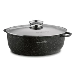Brytfanna aluminiowa z aromatyzerem Konighoffer Pollo 8 l owalna