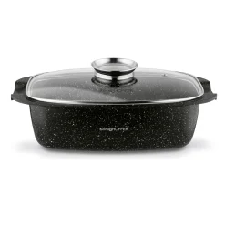 Brytfanna aluminiowa z powłoką ceramiczną i aromatyzerem Konighoffer Kingstone 5,5 l