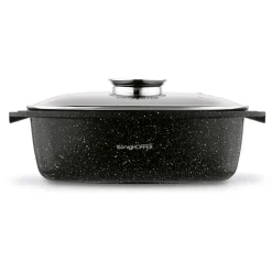 Brytfanna aluminiowa z powłoką ceramiczną i aromatyzerem Konighoffer Kingstone 5,5 l