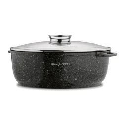 Brytfanna ceramiczna owalna Konighoffer Kingstone 8 l na indukcję