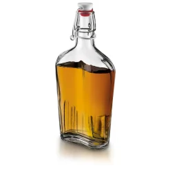 Butelka płaska z klipsem Tadar 450 ml