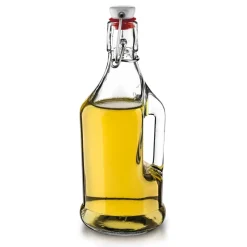 Butelka szklana z rączką i klipsem Tadar 500 ml