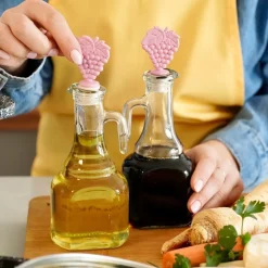Butelki na oliwę szklane Sarina 250 ml 2 sztuki mix kolorów