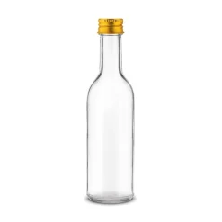 Butelki szklane Tadar Anis 100 ml złote zakrętki 6 sztuk