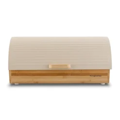 Chlebak bambusowy Konighoffer Fushion 36 x 22 x 17 cm kremowy