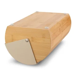 Chlebak bambusowy Konighoffer Fushion 36 x 22 x 17 cm kremowy