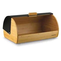 Chlebak bambusowy Konighoffer Fushion 36 x 22 x 17 cm czarny