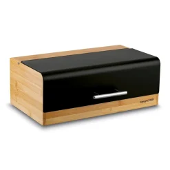 Chlebak bambusowy Konighoffer Fresco 36 x 20 x 13,5 cm czarny