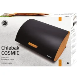 Chlebak bambusowy KonigHOFFER Cosmic kremowy