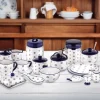 Cukiernica ceramiczna z łyżeczką Tadar Folklor