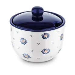 Cukiernica ceramiczna z łyżeczką Tadar Folklor
