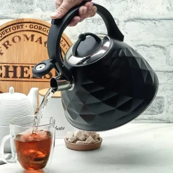 Czajnik na gaz i indukcję Tadar Crystal 3 l czarny mat