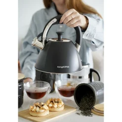 Czajnik tradycyjny Konighoffer Firenze II 2,5 l czarny mat