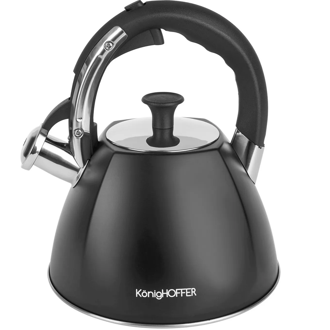 Czajnik tradycyjny Konighoffer Firenze II 2,5 l czarny mat