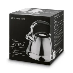 Czajnik ze stali nierdzewnej Starke Pro Asteria II 3 l satyna