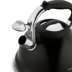 Czajnik ze stali nierdzewnej Starke Pro Asteria II 3 l czarny mat