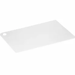 Deska do krojenia mała Plast Team 24,4 x 17,2 cm cienka biała