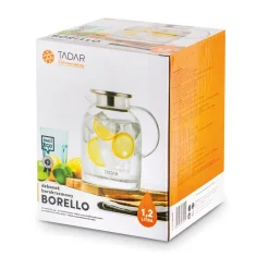 Dzbanek do herbaty borokrzemowy Tadar Borello 1,2 l