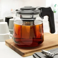 Dzbanek do herbaty z zaparzaczem nierdzewnym Tadar Rebeka 1,5 l