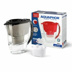 Dzbanek filtrujący Aquaphor Amethyst 2,8 l z wkładem filtrującym B25 Maxfor czarny
