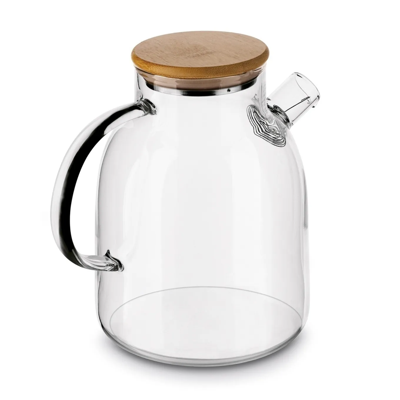 Dzbanek szklany ze spiralą i podgrzewaczem ceramicznym Tadar Nexo 1,8 l