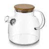 Dzbanek szklany ze spiralą i podgrzewaczem ceramicznym Tadar Nexo 1,3 l