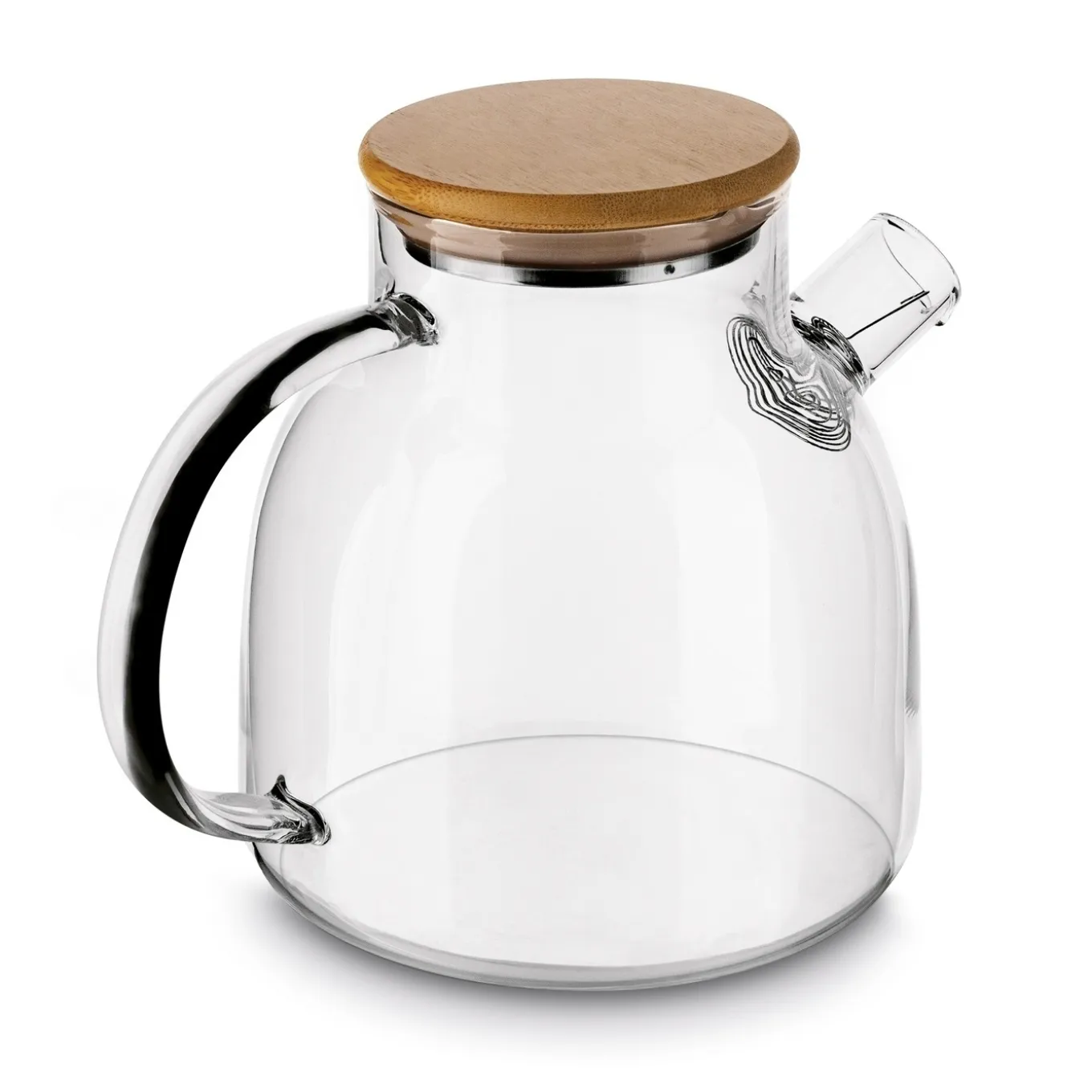 Dzbanek szklany ze spiralą i podgrzewaczem ceramicznym Tadar Nexo 1,3 l