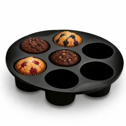 Forma do 7 muffin silikonowa do frytkownicy beztłuszczowej airfryera Tadar 21 x 21 x 4 cm