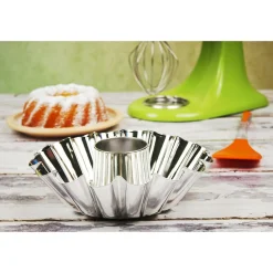 Forma do pieczenia babki z tuleją SNB 23 cm ocynowana