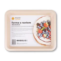 Forma do pieczenia z rantem i powłoką ceramiczną Tadar 40 x 32 cm