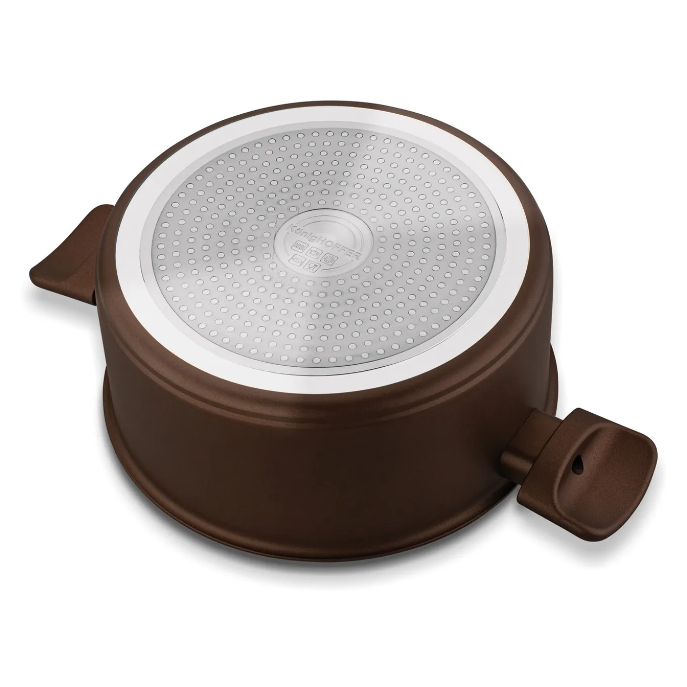 Garnek ceramiczny na indukcję z pokrywką Konighoffer Reno 4,6 l