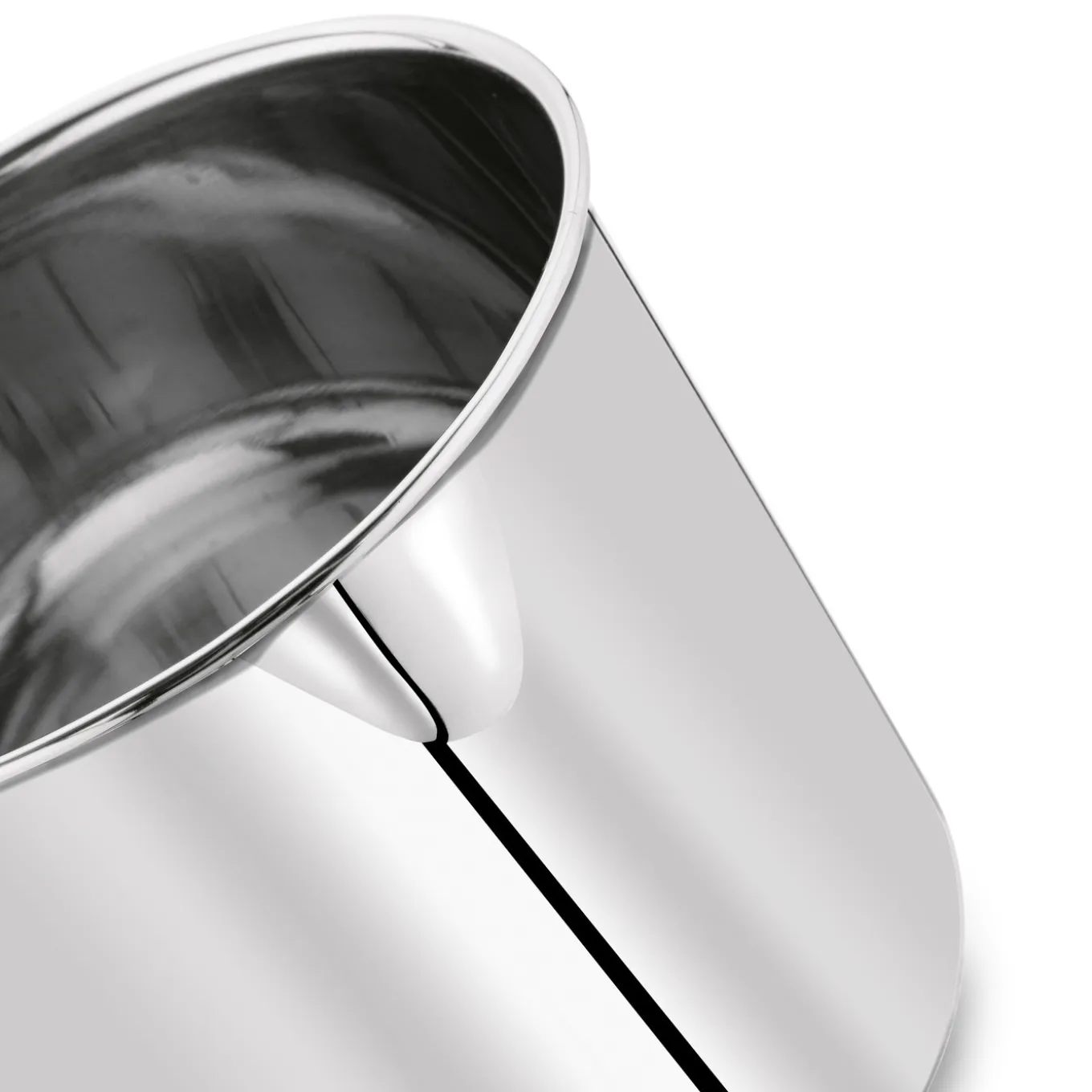 Garnek do mleka z pokrywką stalowy Tadar Bahama 1,2 l