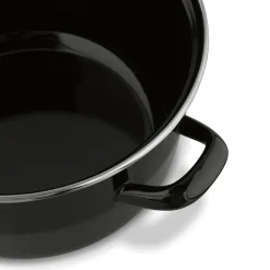 Garnek emaliowany do frytek z sitkiem i pokrywką Tadar 3,2 l