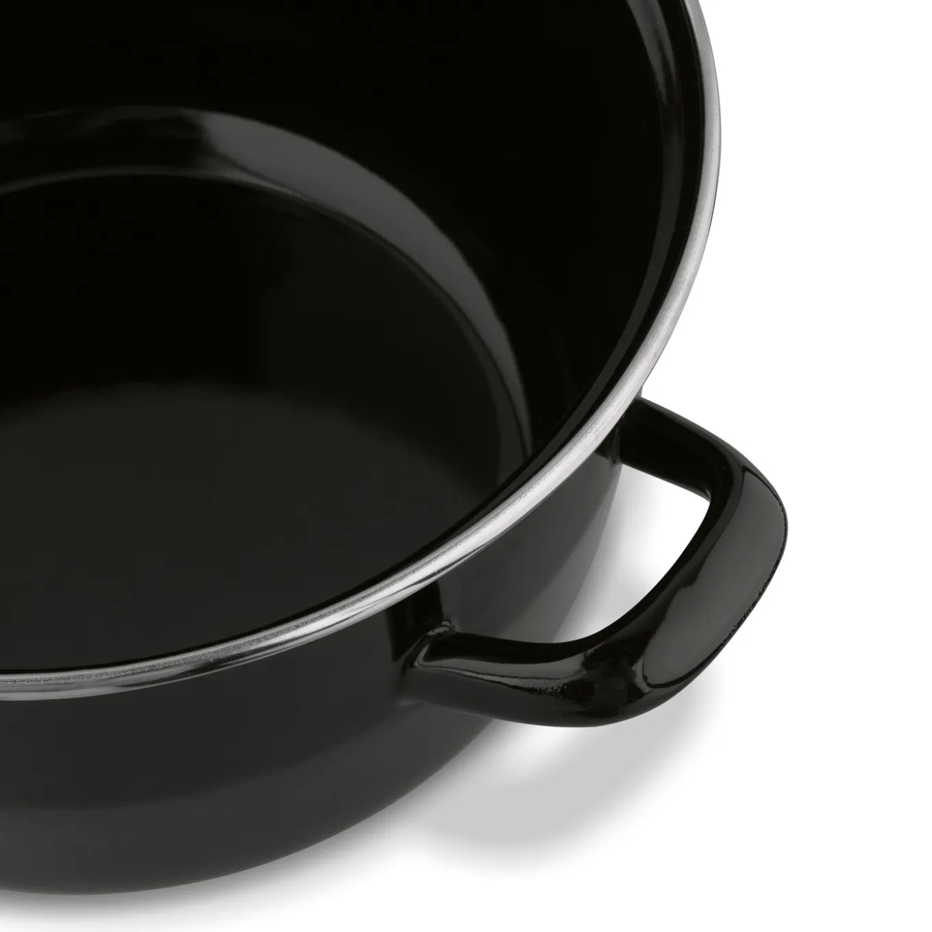 Garnek emaliowany do frytek z sitkiem i pokrywką Tadar 3,2 l