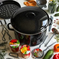 Garnek emaliowany powidlak Tadar 15 l/30 cm