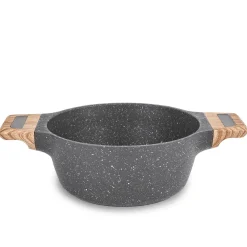 Garnek granitowy typu stone z pokrywką Konighoffer Fegato 2,2 l