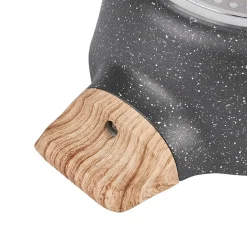 Garnek granitowy typu stone z pokrywką Konighoffer Fegato 2,2 l