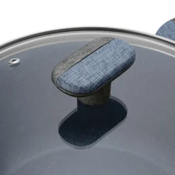 Garnek na indukcję non stick z pokrywką Starke Pro Double 6,6 l