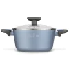 Garnek na indukcję non stick z pokrywką Starke Pro Double 2,65 l