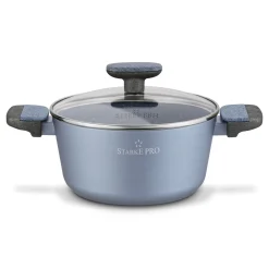 Garnek na indukcję non stick z pokrywką Starke Pro Double 2,65 l
