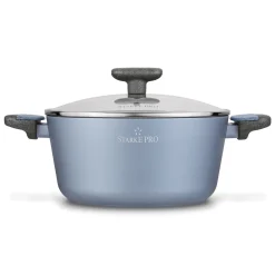 Garnek na indukcję non stick z pokrywką Starke Pro Double 4,4 l
