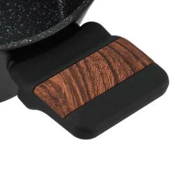 Garnek na indukcję non-stick z pokrywką Starke Pro Archie Wooden 1,6 l