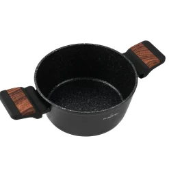 Garnek na indukcję non-stick z pokrywką Starke Pro Archie Wooden 1,6 l