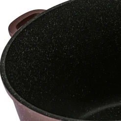 Garnek na indukcję wysoki Konighoffer Pollo Rose Gold 10 l i 2 nakładki