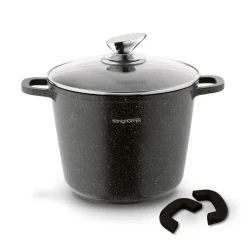 Garnek na indukcję wysoki Konighoffer Pollo 4 l i 2 nakładki