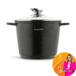 Garnek na indukcję wysoki Konighoffer Pollo 4 l i 2 nakładki