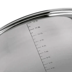 Garnek na indukcję ze stali nierdzewnej wysoki Konighoffer Faro 12 l