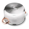 Garnek na indukcję ze stali nierdzewnej Konighoffer Faro Copper 9,2 l