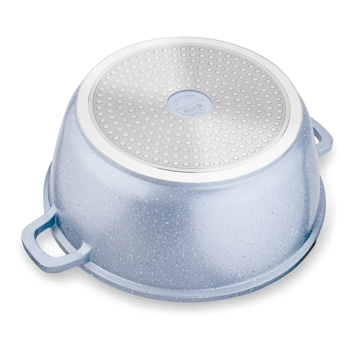 Garnek na indukcję z pokrywką Konighoffer Pollo Blue 6,3 l